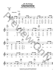 (OH, MY DARLING) CLEMENTINE Guitar and Fretted sheet music cover